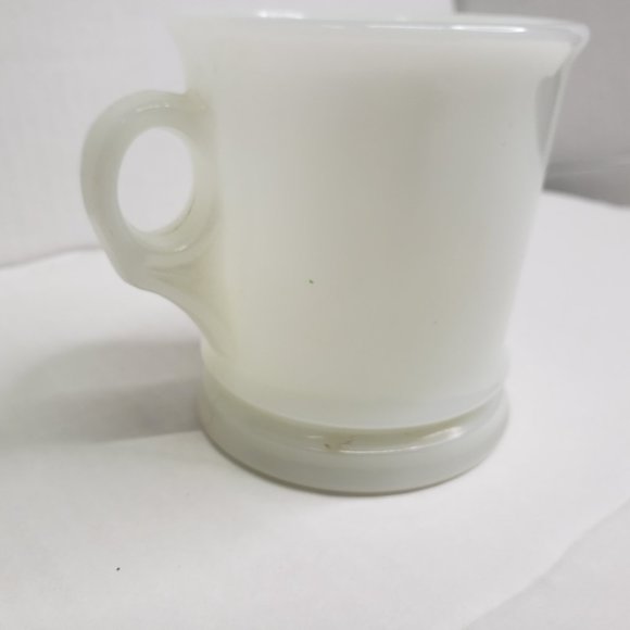 Avon Coffee Cup Collectible Locomotive Milk Glass Shaving Mug Train Vintage - Picture 11 of 12